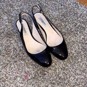 L.K. Bennett Black Slingbacks
